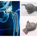 Kyčeln&iacute; implant&aacute;ty na m&iacute;ru&nbsp;z titanov&eacute; slitiny&nbsp;Ti6Al4V.